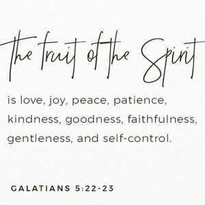 Fruit of the spirit